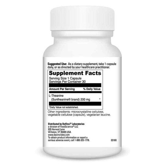 L-Theanine 200 Mg, DL